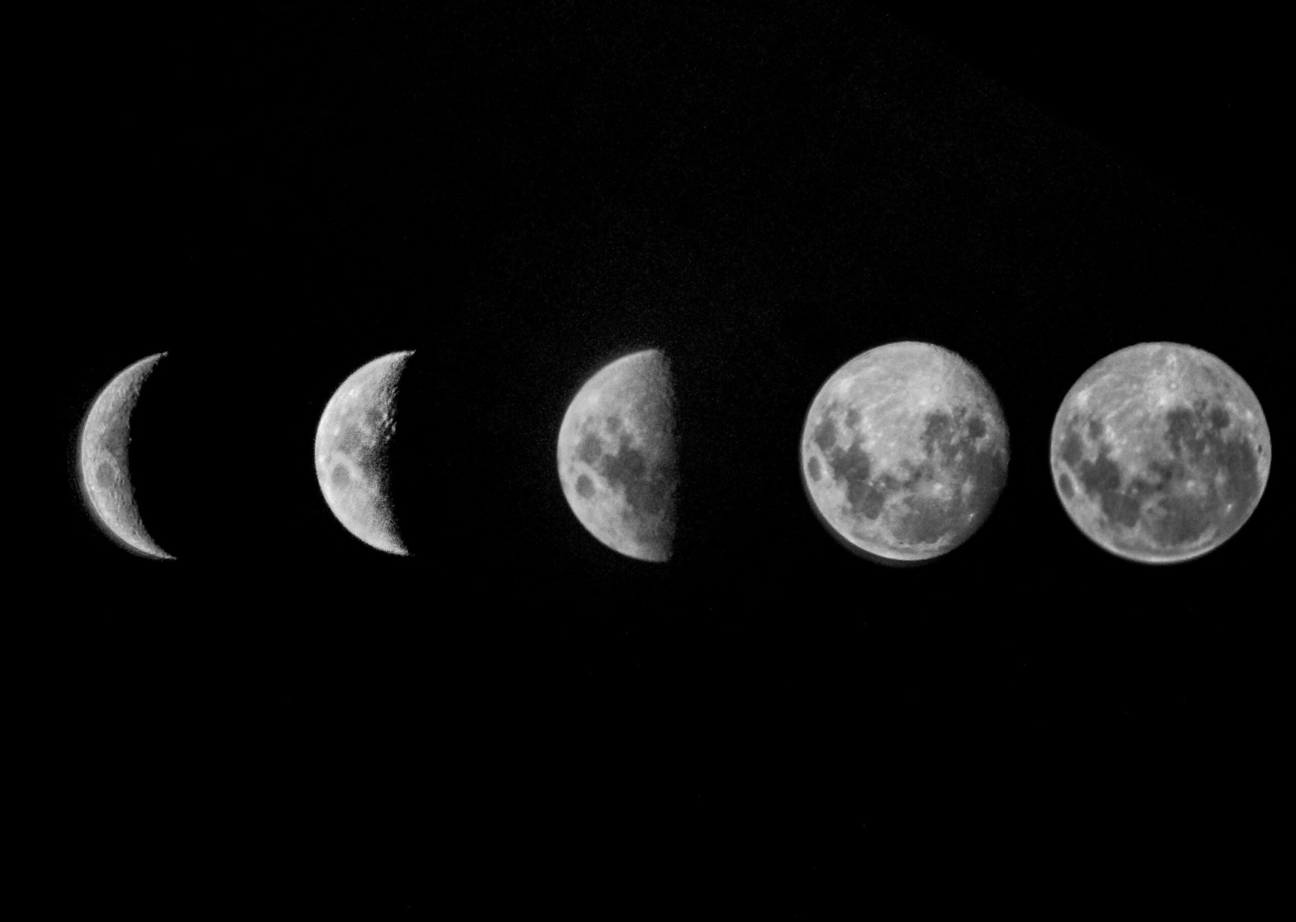 Today's Moon Phase: Waxing Crescent